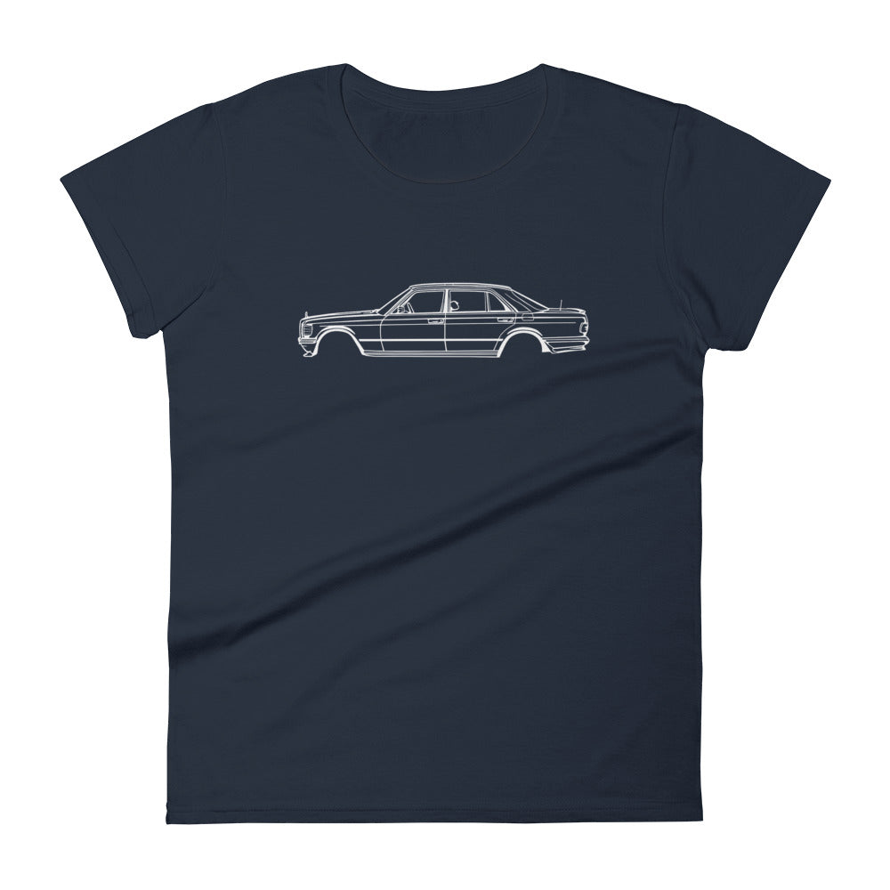 T-shirt femme Manches Courtes Mercedes W126