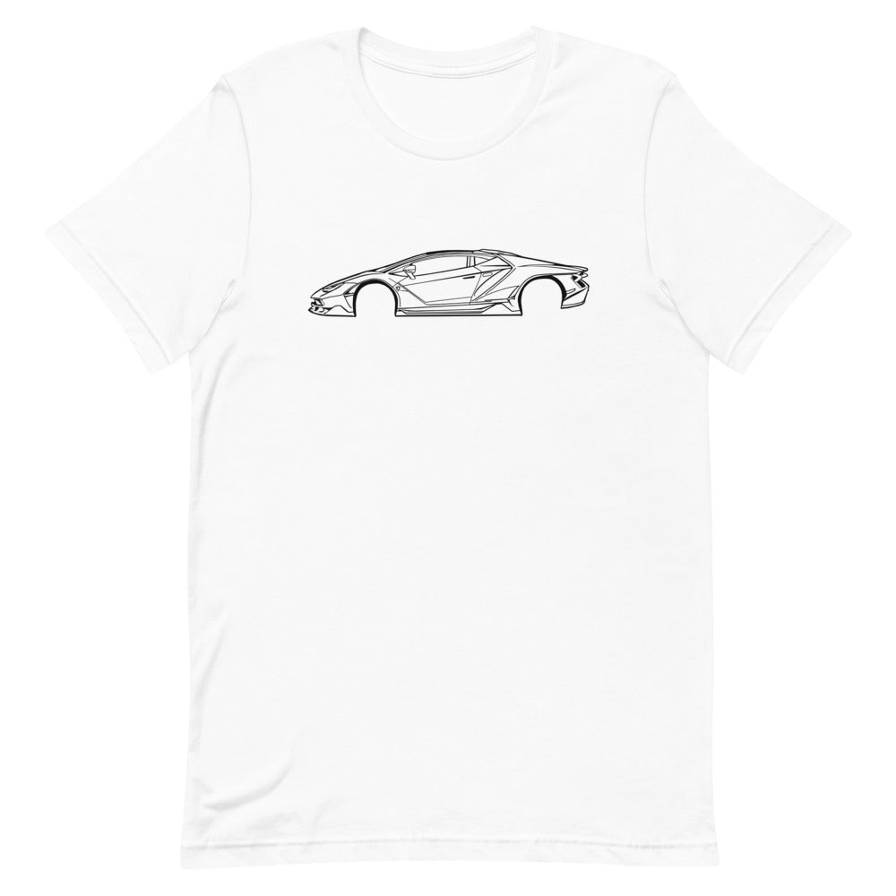 Lamborghini Centenario Men's Short Sleeve T-Shirt