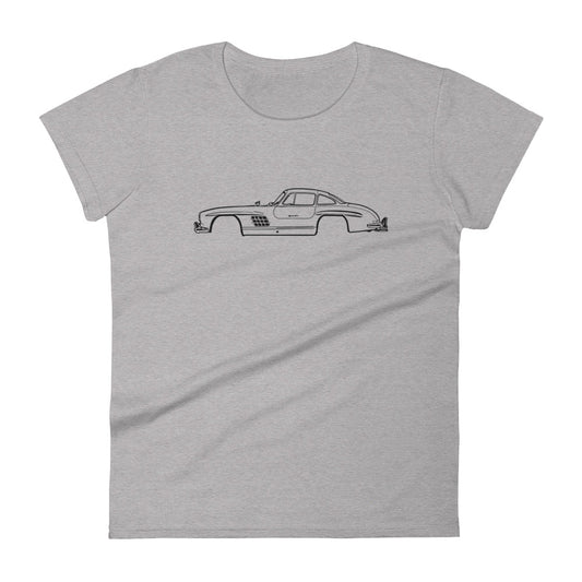 Mercedes 300 SL W198 Women's T-shirt Short Sleeve
