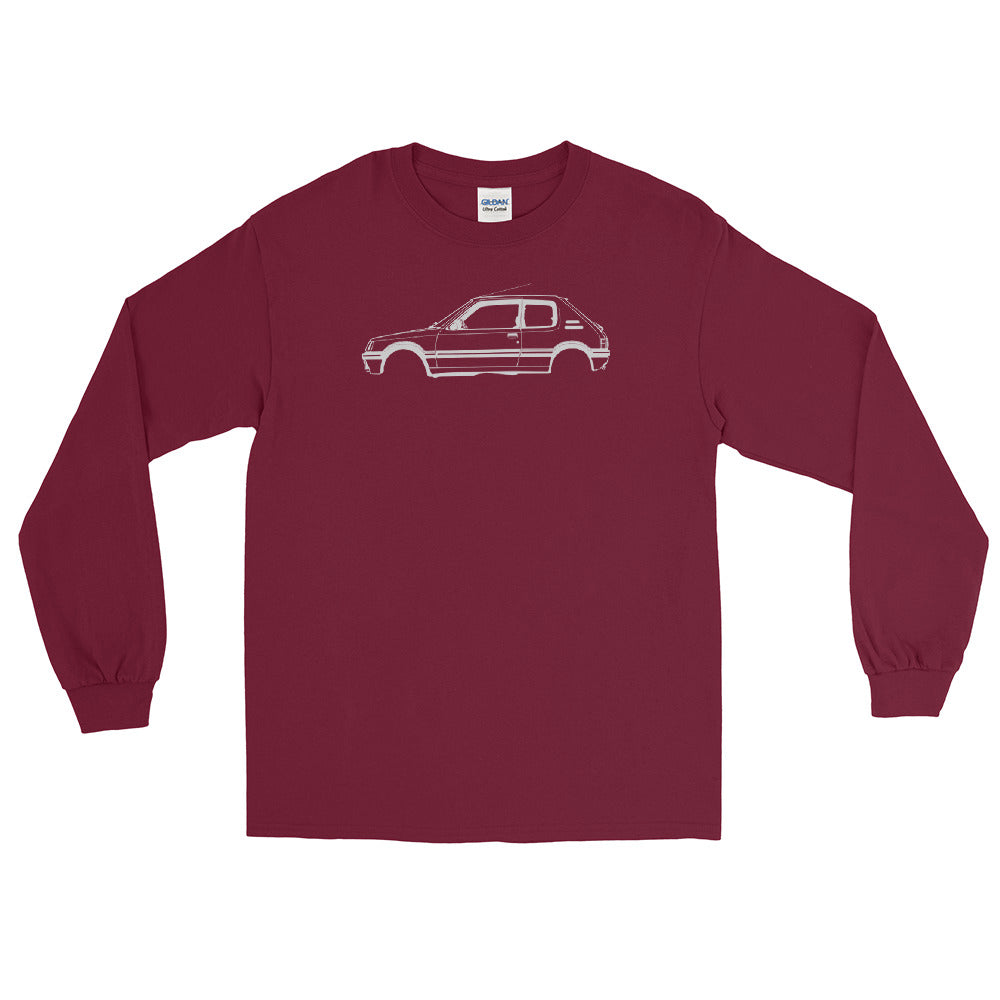 Peugeot 205 Men's Long Sleeve T-Shirt
