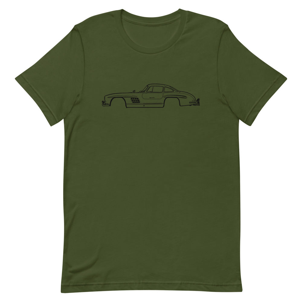 T-shirt Homme Manches Courtes Mercedes 300 SL W198