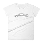 T-shirt femme Manches Courtes Plymouth Fury 58