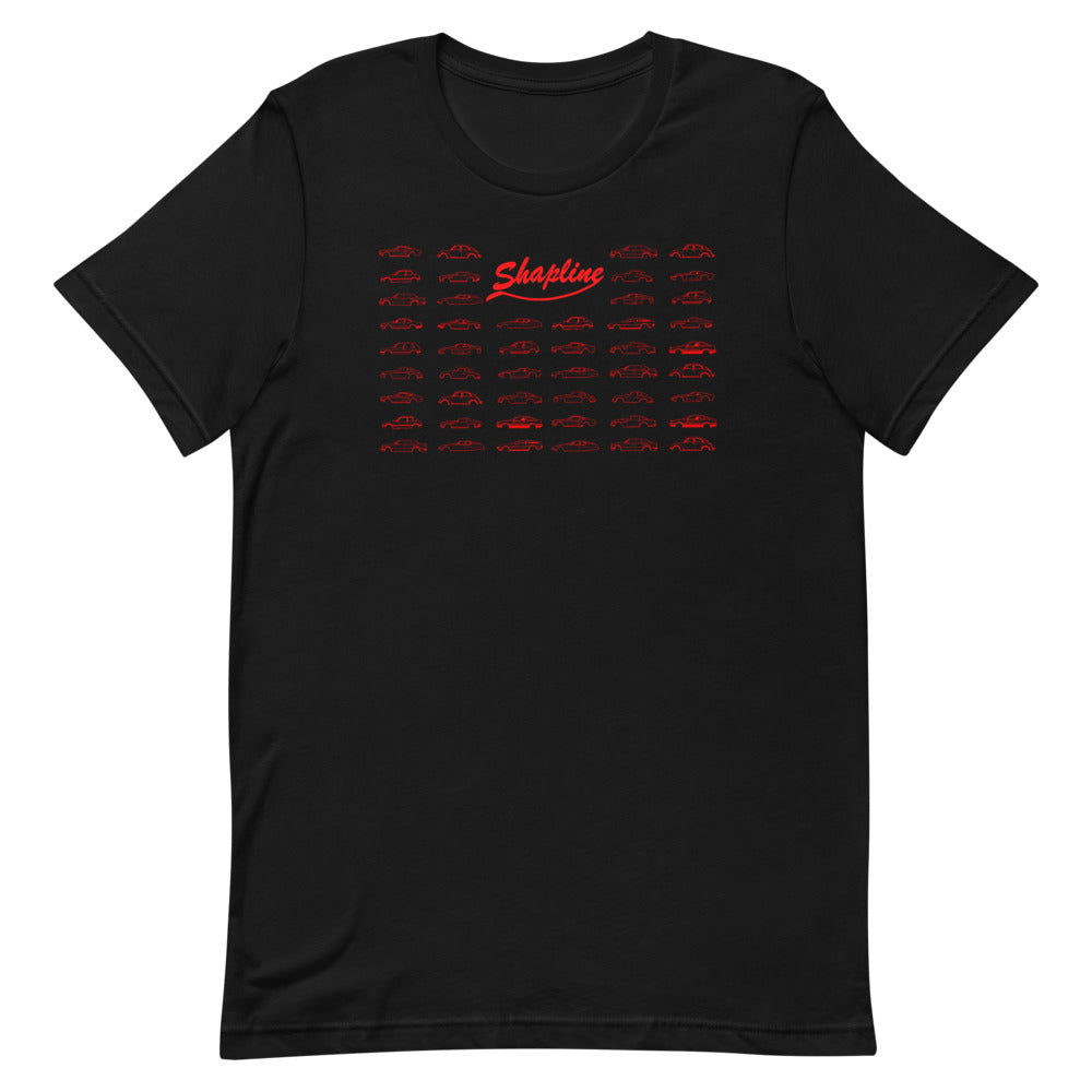 T-shirt Homme Collector rouge Shapline