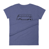 T-shirt femme Manches Courtes Volkswagen Combi T1