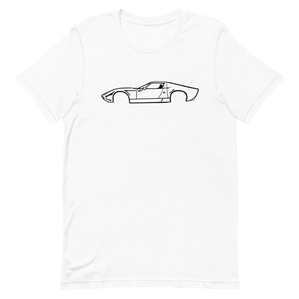 T-shirt Homme Manches Courtes Lamborghini Miura
