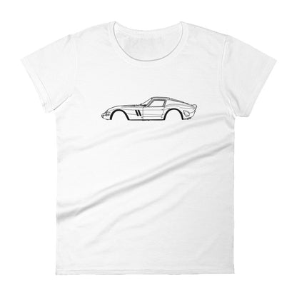 T-shirt femme Manches Courtes Ferrari 250 GTO