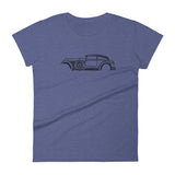 Bentley Speed ​​Six "Blue Train Special" Women's Short Sleeve T-Shirt