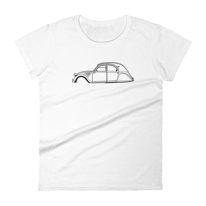 Citroën 2CV Women's Short Sleeve T-Shirt