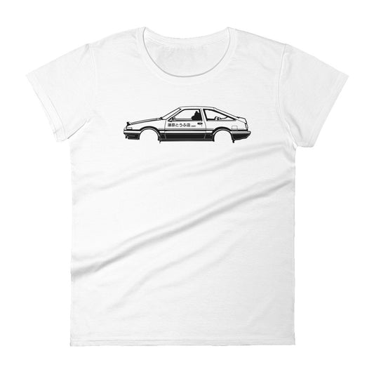 Toyota AE86 Women's Short Sleeve T-shirt 
