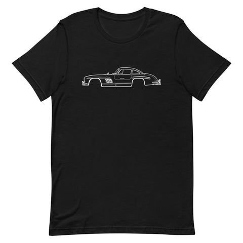 T-shirt Homme Manches Courtes Mercedes 300 SL W198
