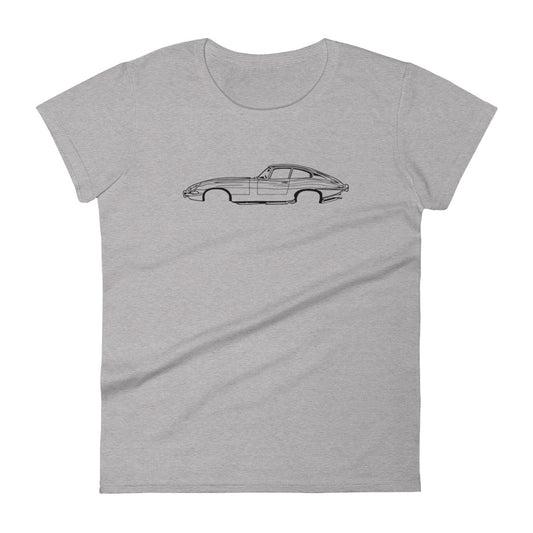 Jaguar E-Type series 1 Women's T-shirt Short Sleeve