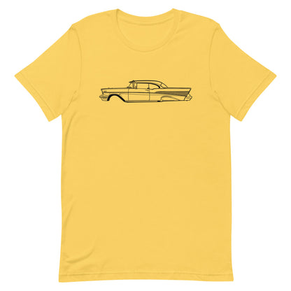 T-shirt Homme Manches Courtes Chevrolet Bel Air mk2