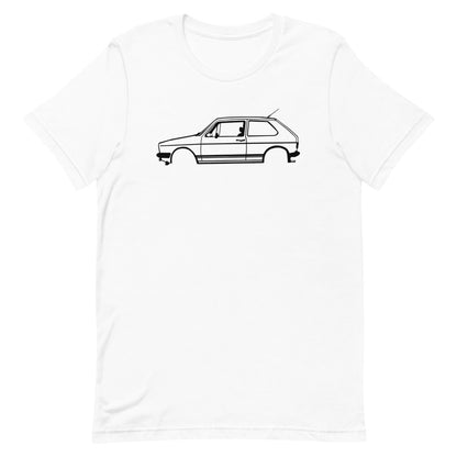 T-shirt Homme Manches Courtes Volkswagen Golf mk1