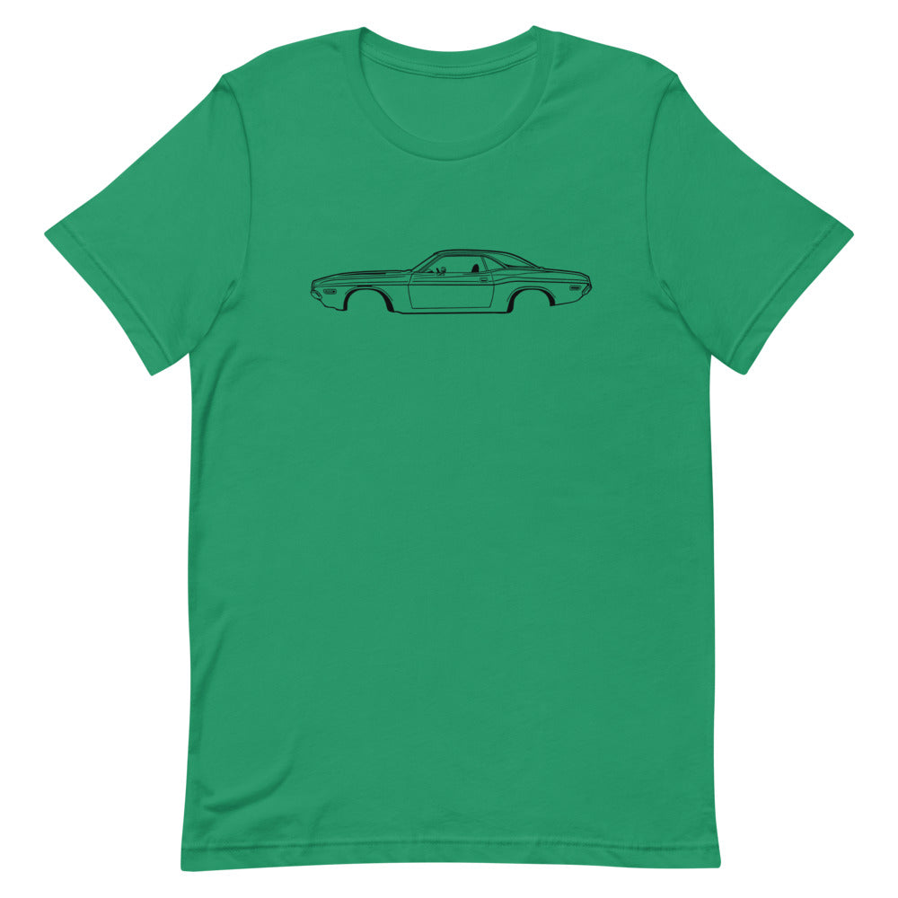 T-shirt Homme Manches Courtes Dodge Challenger mk1