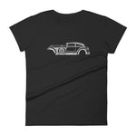 T-shirt femme Manches Courtes Bentley Speed Six « Blue Train Spécial »