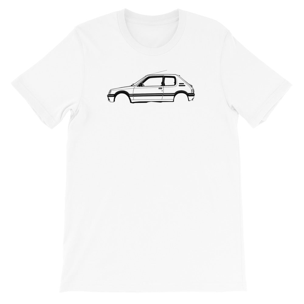 T-shirt Homme Manches Courtes Peugeot 205