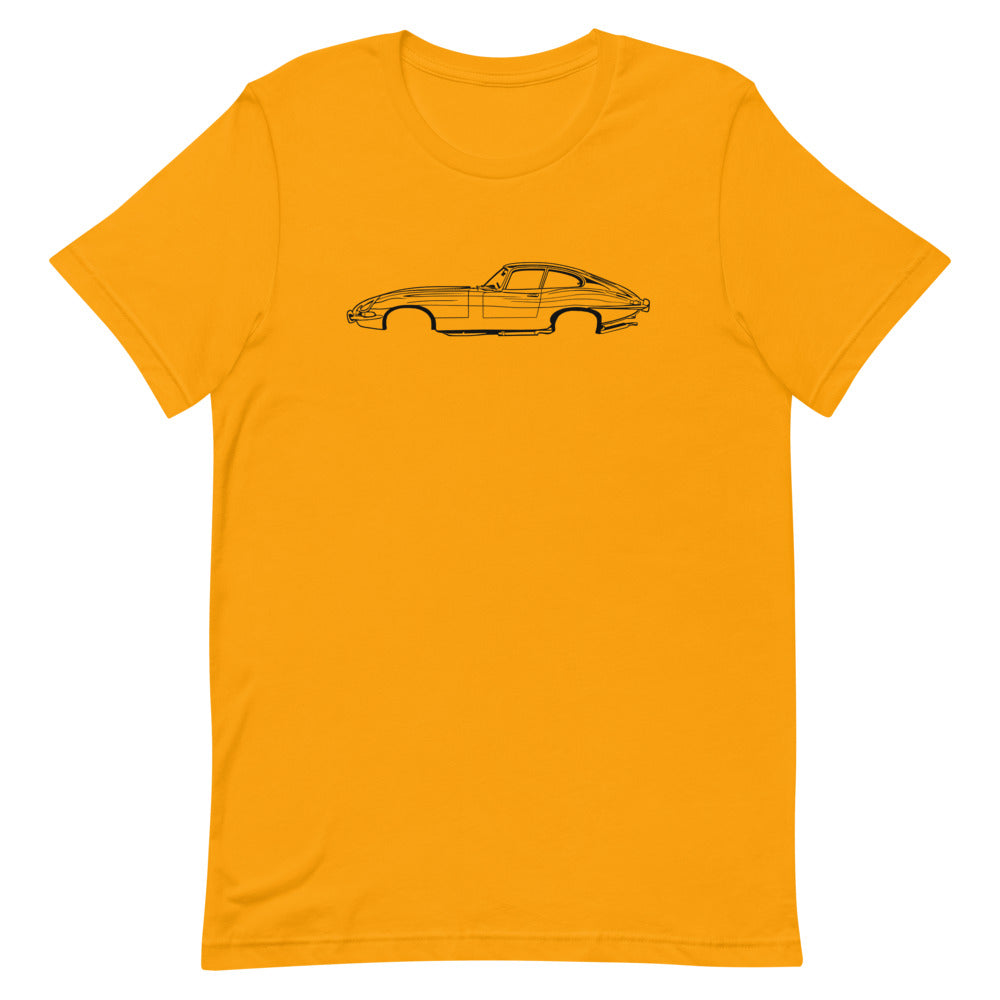 T-shirt Homme Manches Courtes Jaguar Type E serie 1