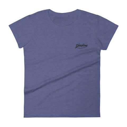 Women's embroidered T-shirt Shapline