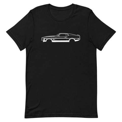 T-shirt Homme Manches Courtes Ford Mustang Mach 1 mk2