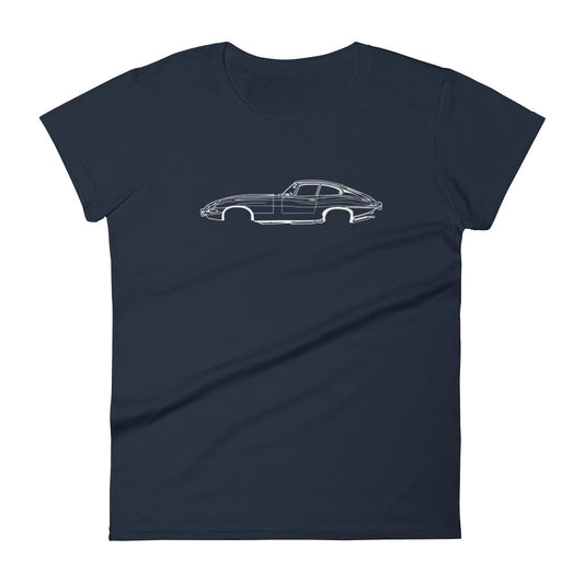 Jaguar E-Type series 1 Women's T-shirt Short Sleeve