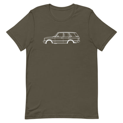 T-shirt Homme Manches Courtes Land Rover Range classic