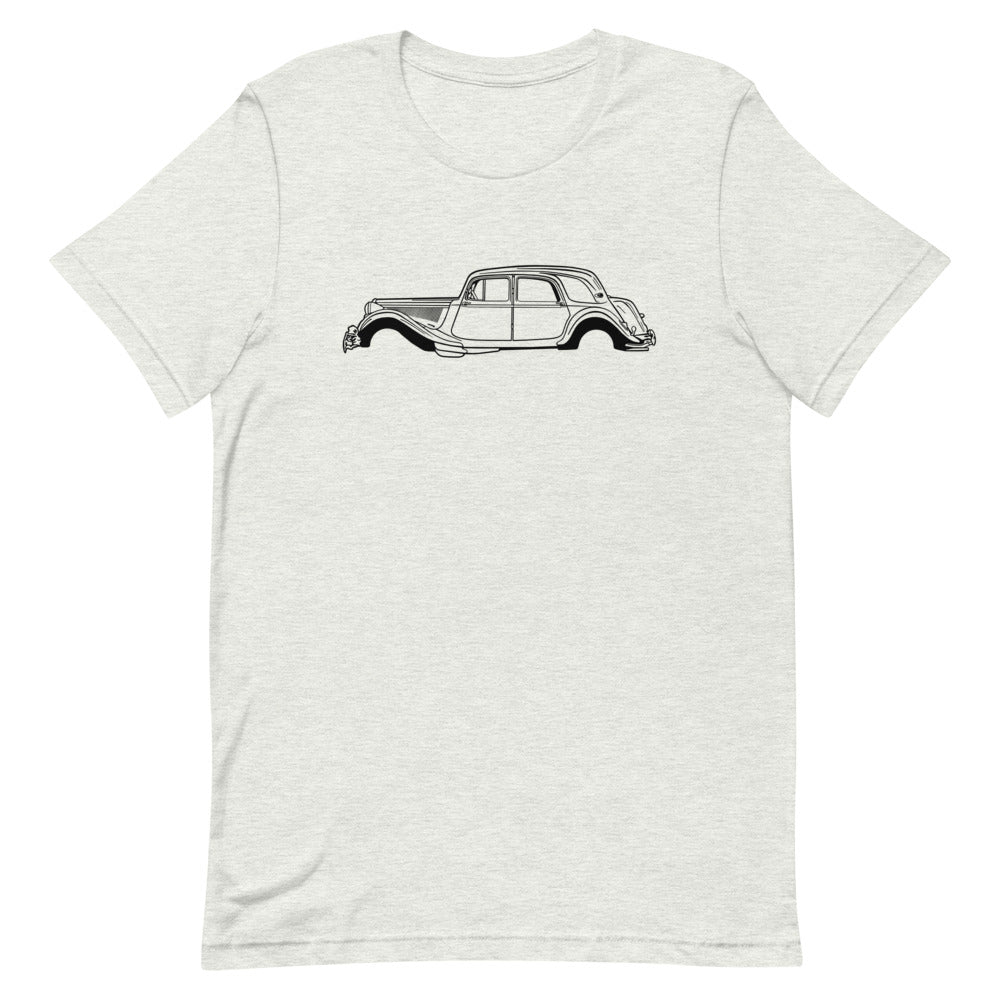 T-shirt Homme Manches Courtes Citroën Traction Avant