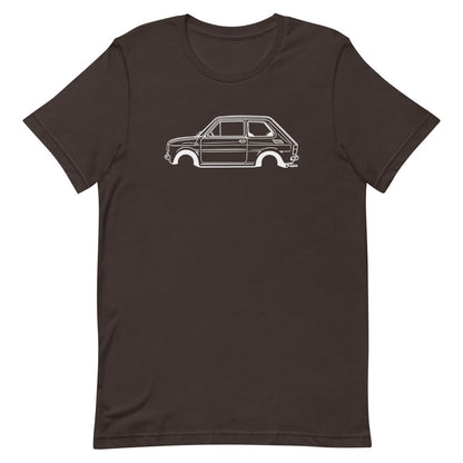 T-shirt Homme Manches Courtes Fiat 126