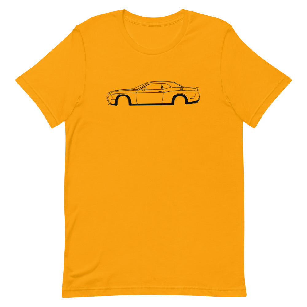 T-shirt Homme Manches Courtes Dodge Challenger mk3