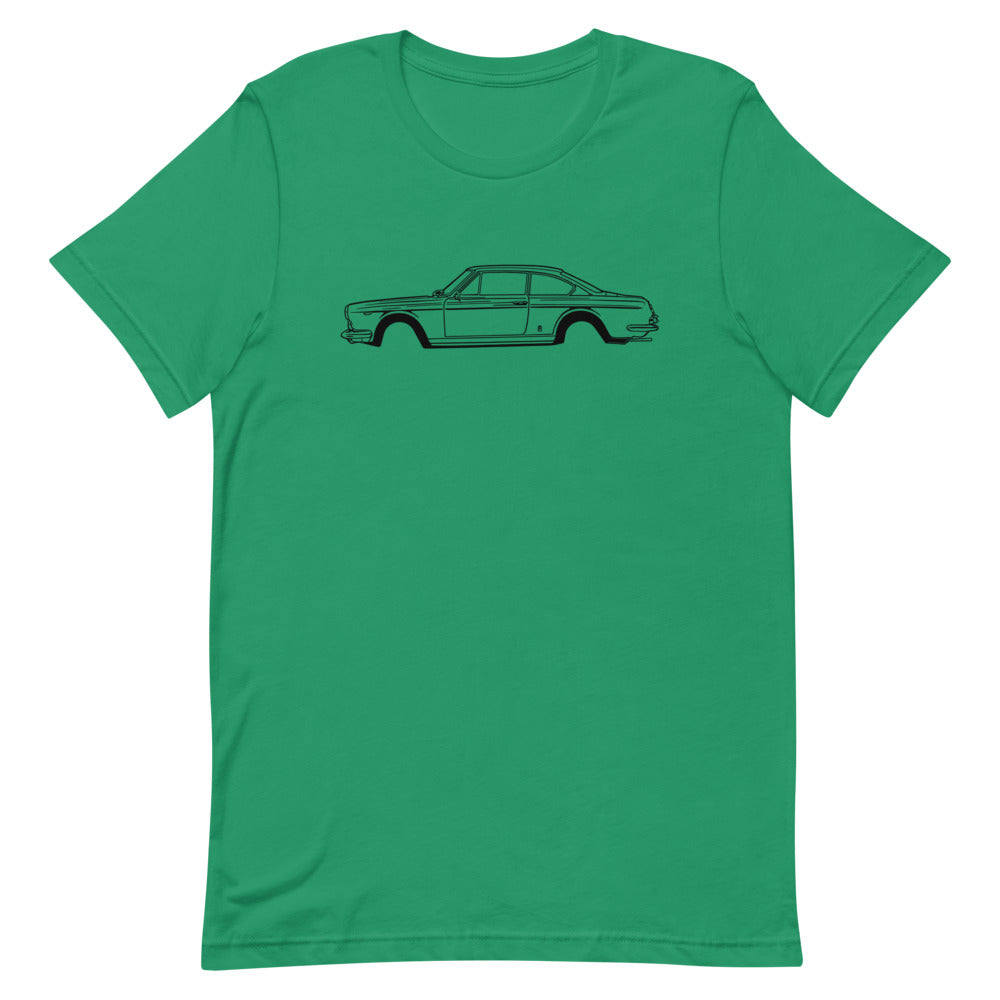 Lancia Flavia coupe men's short sleeve t-shirt