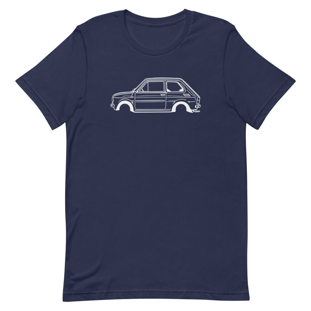 T-shirt Homme Manches Courtes Fiat 126