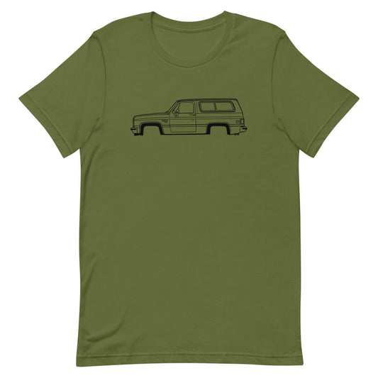 T-shirt Homme Manches Courtes Chevrolet K5 Blazer mk2