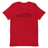 T-shirt Homme Manches Courtes Audi Quattro coupé