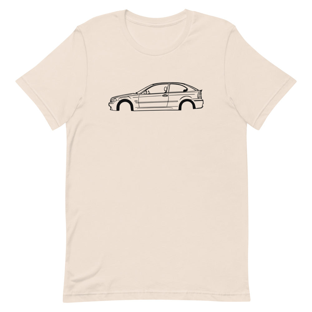 T-shirt Homme Manches Courtes BMW E46 Compact