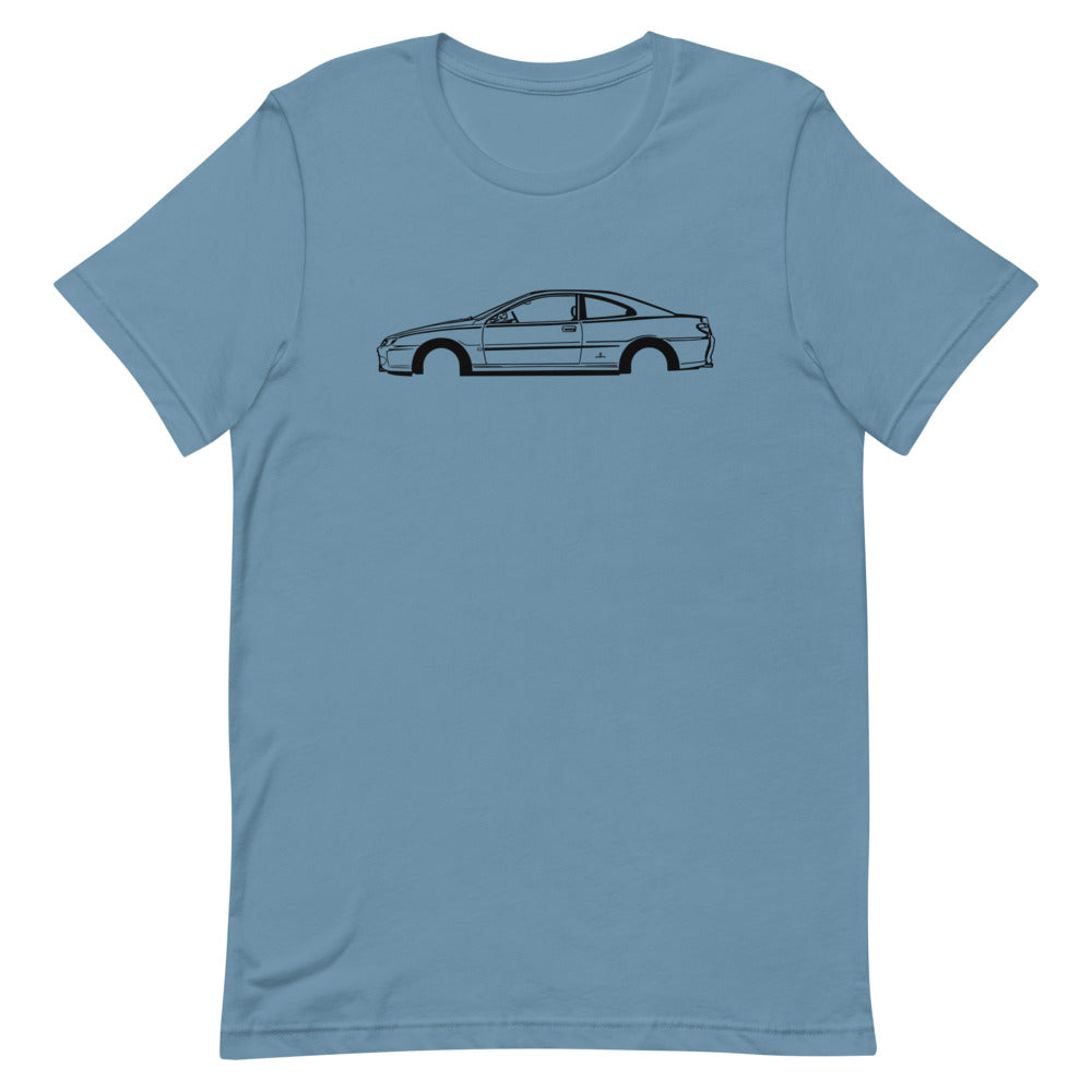 T-shirt Homme Manches Courtes Peugeot 406 coupé