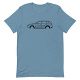 T-shirt Homme Manches Courtes Porsche Cayenne mk1