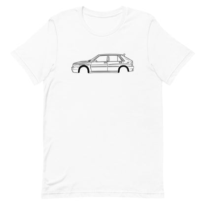 T-shirt Homme Manches Courtes Lancia Delta Integrale