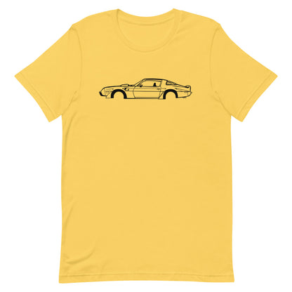 T-shirt Homme Manches Courtes Pontiac Firebird mk2