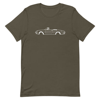 T-shirt Homme Manches Courtes Alfa Romeo Spider Duetto