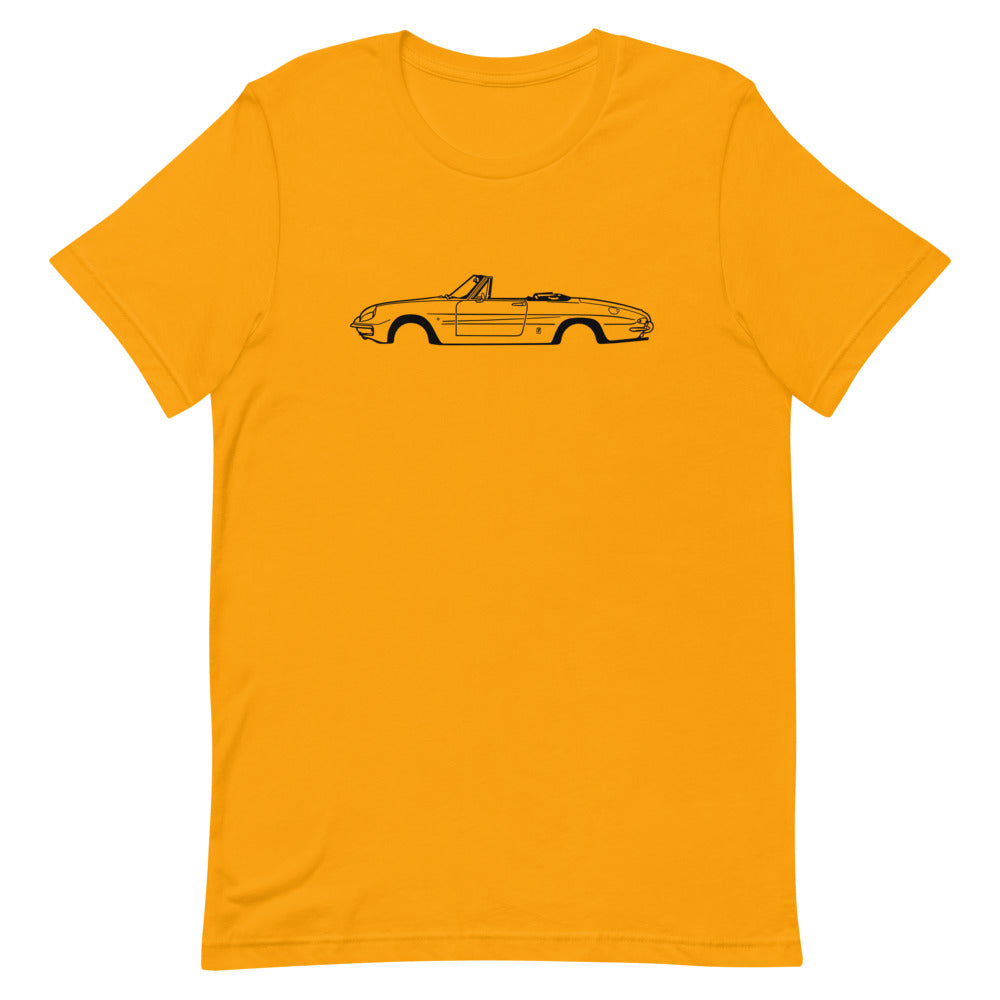 T-shirt Homme Manches Courtes Alfa Romeo Spider Duetto