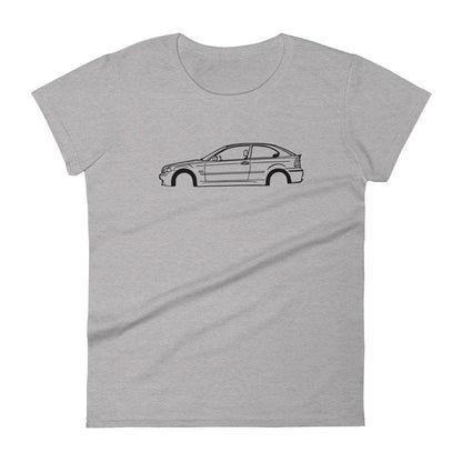 T-shirt femme Manches Courtes BMW E46 Compact