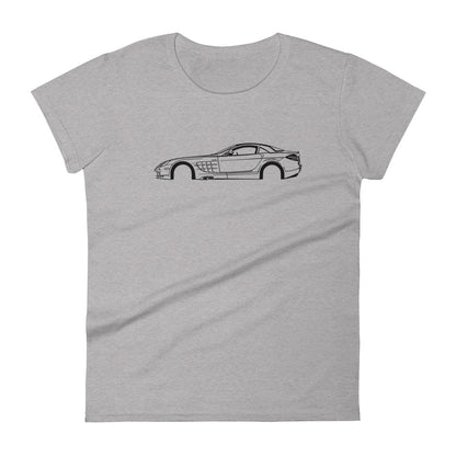 T-shirt femme Manches Courtes Mercedes SLR McLaren