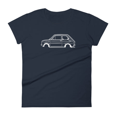 T-shirt femme Manches Courtes Fiat 126