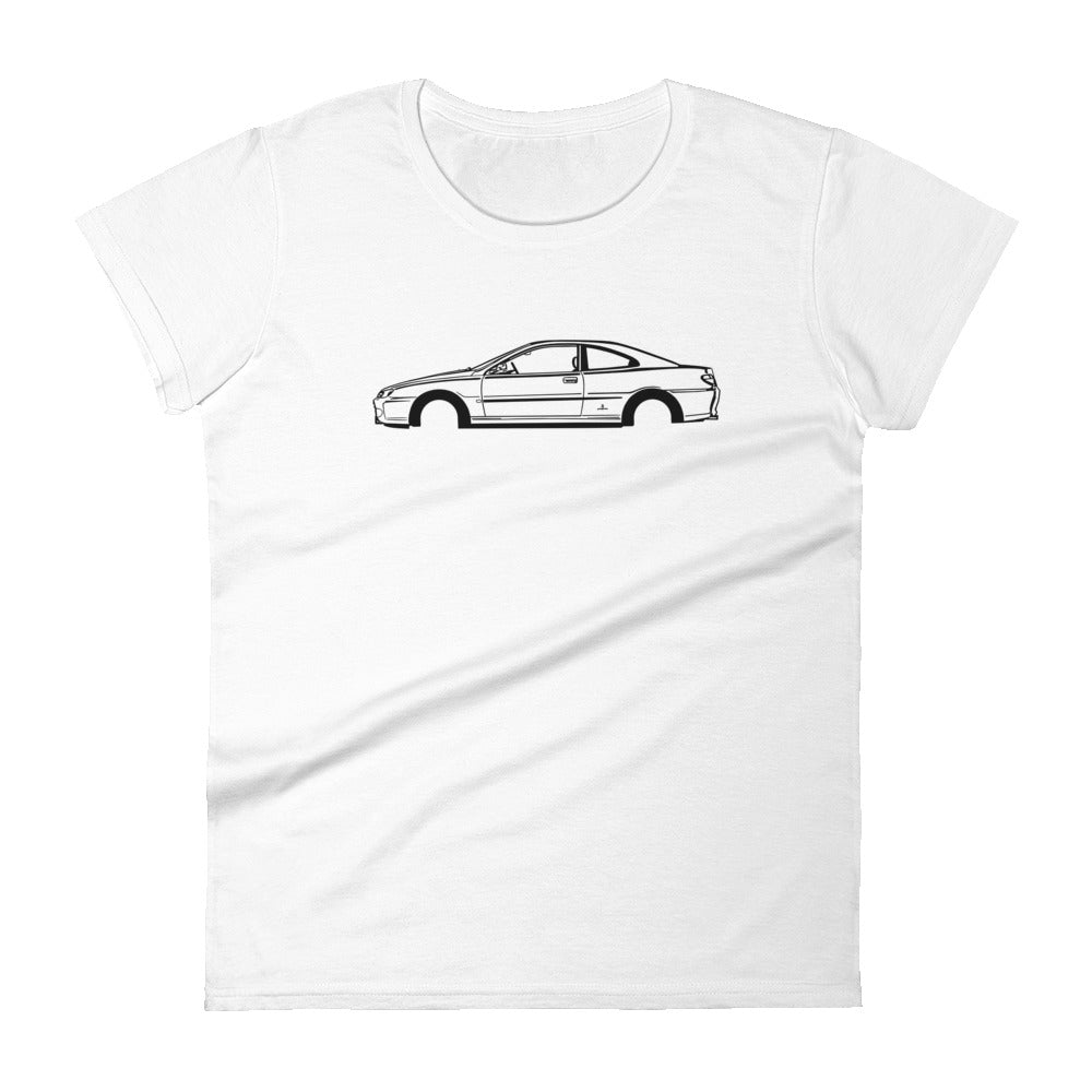 T-shirt femme Manches Courtes Peugeot 406 coupé