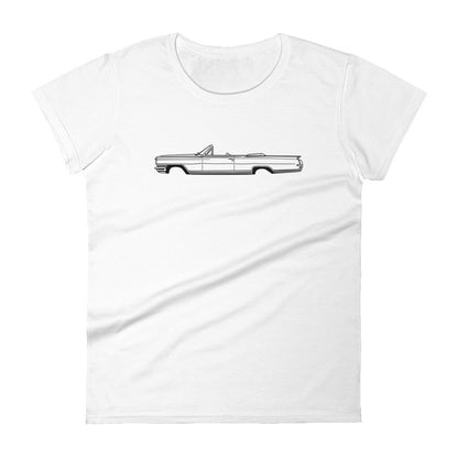 T-shirt femme Manches Courtes Cadillac Eldorado mk6