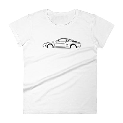 Renault Alpine A110 (2017) women's short-sleeved t-shirt