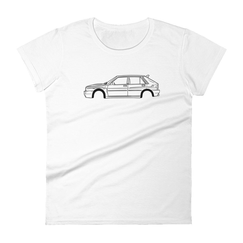 T-shirt femme Manches Courtes Lancia Delta Integrale