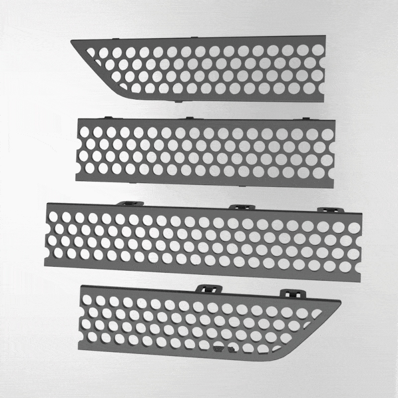 Grille de pare-chocs avant Mercedes Classe ML W163 Phase 2 shapline